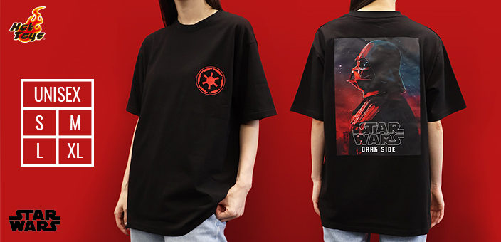 【ホットトイズ・アパレル】Ｔシャツ「スター・ウォーズ／ダークサイド」ダース・ベイダー