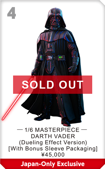 1/6 Masterpiece Darth Vader (Dueling Effect Version) 